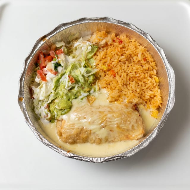 Chimichanga Lunch.